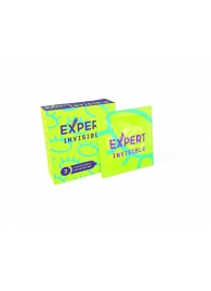 Ультратонкие презервативы Expert Invisible - 3 шт. - Expert - купить с доставкой в Санкт-Петербурге