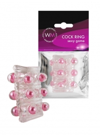 Прозрачная сквозная насадка на пенис с цветными шариками - Erowoman-Eroman - в Санкт-Петербурге купить с доставкой