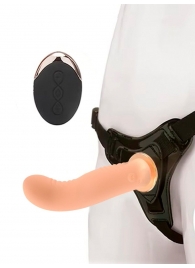 Женский вибрострапон со съемной насадкой и пультом ДУ - Erokay - купить с доставкой в Санкт-Петербурге