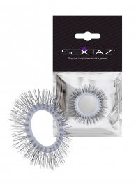 Круглое эрекционное кольцо с «ресничками» - Sextaz - в Санкт-Петербурге купить с доставкой