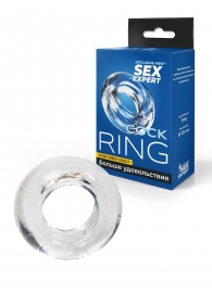 Прозрачное эрекционное кольцо-бублик - Sex Expert - в Санкт-Петербурге купить с доставкой