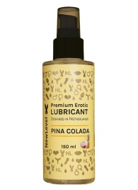 Ароматизированный лубрикант на водной основе NewLevel Pina Colada - 150 мл. - NewLevel - купить с доставкой в Санкт-Петербурге