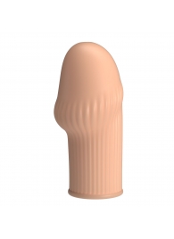 Телесная насадка на пенис Huel - 9 см. - Baile - в Санкт-Петербурге купить с доставкой