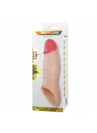 Телесная удлиняющая насадка на пенис Darnel - Baile - в Санкт-Петербурге купить с доставкой