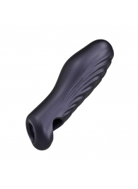 Сливовая силиконовая насадка на пенис с подхватом Manwan Ryzer - Manwan - в Санкт-Петербурге купить с доставкой