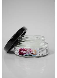 Массажная свеча «Цветущий пион» - 50 мл. - SGAN - купить с доставкой в Санкт-Петербурге