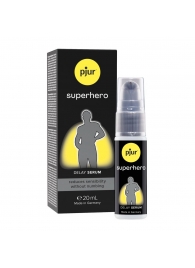 Пролонгатор-сыворотка pjur Superhero Delay Serum - 20 мл. - Pjur - купить с доставкой в Санкт-Петербурге