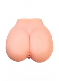 Реалистичный мастурбатор в форме попки с 2 любовными входами - No Name - в Санкт-Петербурге купить с доставкой