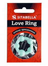 Цветное эрекционное кольцо с 5 бусинами Love Ring - Sitabella - в Санкт-Петербурге купить с доставкой