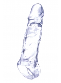 Прозрачная насадка-удлинитель Length Enhancer с подхватом - 16 см. - NMC - в Санкт-Петербурге купить с доставкой