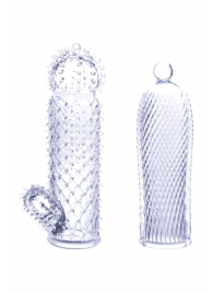 Набор из 2 прозрачных насадок на член Seductive Tickler Sleeves - NMC - в Санкт-Петербурге купить с доставкой