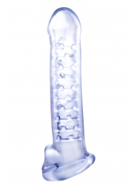 Прозрачная насадка-удлинитель Stretchy Touch - 18 см. - NMC - в Санкт-Петербурге купить с доставкой