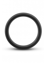 Черное эрекционное кольцо Silicone Go Pro Cock Ring - Blush Novelties - в Санкт-Петербурге купить с доставкой
