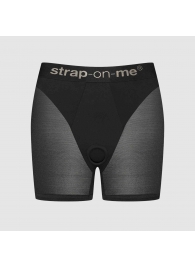 Трусики-шорты для фиксации насадок Strap-on-me Harness Lingerie Halo - size S - Strap-on-me - купить с доставкой в Санкт-Петербурге