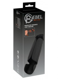 Черный вибромастурбатор с трехточечной стимуляцией Penis Trainer with 3 Point Stimulation - Orion - в Санкт-Петербурге купить с доставкой