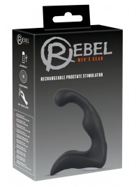 Черный перезаряжаемый стимулятор простаты с вибрацией - 14,6 см. - Orion - в Санкт-Петербурге купить с доставкой