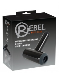 Черный мастурбатор с удобной ручкой Masturbator with 2 Functions - Orion - в Санкт-Петербурге купить с доставкой