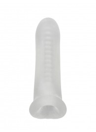 Белый фаллоудлинитель Striker - 13,5 см. - Lola Games - в Санкт-Петербурге купить с доставкой