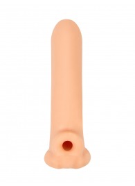 Телесный фаллоудлинитель Titan - 16,5 см. - Lola Games - в Санкт-Петербурге купить с доставкой