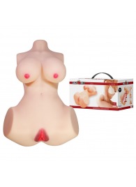 Мастурбатор-торс Aveline с 2 любовными тоннелями - Baile - в Санкт-Петербурге купить с доставкой