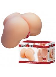 Телесный мастурбатор с 2 любовными отверстиями Olivia - Baile - в Санкт-Петербурге купить с доставкой