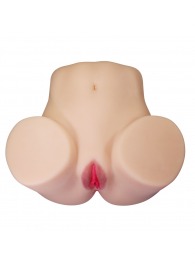 Телесный мастурбатор Julia с 2 любовными каналами - Baile - в Санкт-Петербурге купить с доставкой