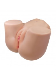 Телесный мастурбатор Julia с 2 любовными тоннелями - Baile - в Санкт-Петербурге купить с доставкой