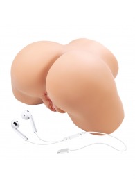 Телесный мастурбатор Olivia с 2 любовными отверстиями - Baile - в Санкт-Петербурге купить с доставкой