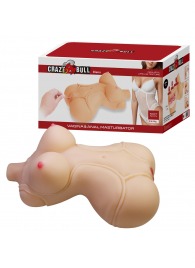 Телесный мастурбатор-торс Diana - Baile - в Санкт-Петербурге купить с доставкой