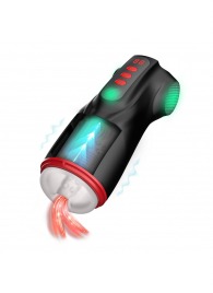 Интерактивный мастурбатор Raven с вакуумом, вибрацией и подсветкой - Shots Media BV - в Санкт-Петербурге купить с доставкой