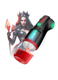 Интерактивный мастурбатор Raven с вакуумом, вибрацией и подсветкой - Shots Media BV - в Санкт-Петербурге купить с доставкой