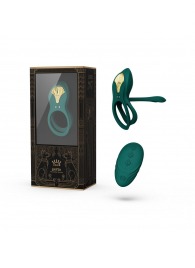 Зеленое эрекционное виброкольцо Bayek с пультом ДУ - Zalo - в Санкт-Петербурге купить с доставкой