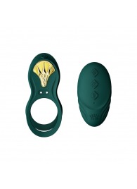 Зеленое эрекционное виброкольцо Bayek с пультом ДУ - Zalo - в Санкт-Петербурге купить с доставкой