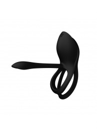 Черное эрекционное виброкольцо Bayek с пультом ДУ - Zalo - в Санкт-Петербурге купить с доставкой