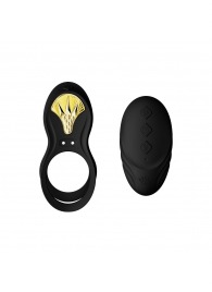 Черное эрекционное виброкольцо Bayek с пультом ДУ - Zalo - в Санкт-Петербурге купить с доставкой