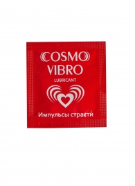 Пробник женского стимулирующего лубриканта на силиконовой основе Cosmo Vibro - 3 гр. - Биоритм - купить с доставкой в Санкт-Петербурге