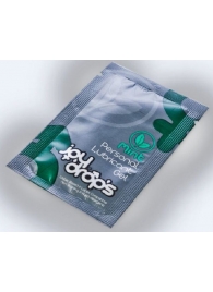 Пробник смазки на водной основе с ароматом мяты JoyDrops Mint - 5 мл. - JoyDrops - купить с доставкой в Санкт-Петербурге