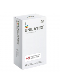 Разноцветные ароматизированные презервативы Unilatex Multifruit  - 12 шт. + 3 шт. в подарок - Unilatex - купить с доставкой в Санкт-Петербурге