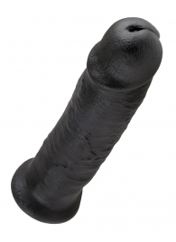 Чёрный фаллос-гигант 10  Cock - 25,4 см. - Pipedream