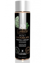 Лубрикант с ароматом мятного шоколада JO GELATO MINT CHOCOLATE - 120 мл. - System JO - купить с доставкой в Санкт-Петербурге
