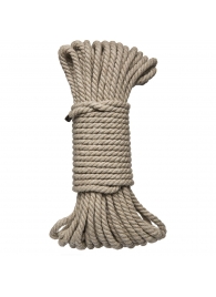 Бондажная пеньковая верёвка Kink Bind   Tie Hemp Bondage Rope 50 Ft - 15 м. - Doc Johnson - купить с доставкой в Санкт-Петербурге