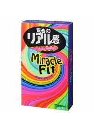 Презервативы Sagami Xtreme Miracle Fit - 10 шт. - Sagami - купить с доставкой в Санкт-Петербурге