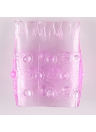 Розовая сквозная насадка  Ананасик - White Label - в Санкт-Петербурге купить с доставкой