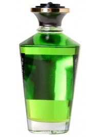 Массажное интимное масло с ароматом зелёного чая - 100 мл. - Shunga - купить с доставкой в Санкт-Петербурге
