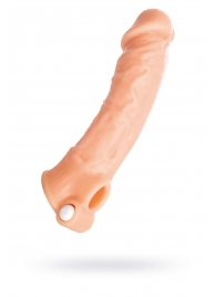 Удлиняющая насадка на пенис с вибрацией - 18,5 см. - ToyFa - в Санкт-Петербурге купить с доставкой
