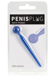 Синий уретральный стимулятор Penis Plug - 9,6 см. - Orion - купить с доставкой в Санкт-Петербурге
