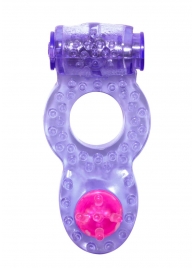 Фиолетовое эрекционное кольцо Rings Ringer - Lola Games - в Санкт-Петербурге купить с доставкой