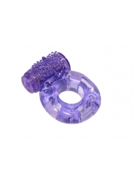 Фиолетовое эрекционное кольцо с вибрацией Rings Axle-pin - Lola Games - в Санкт-Петербурге купить с доставкой