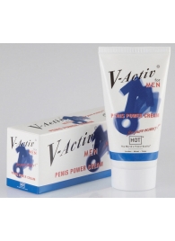 Стимулирующий крем для мужчин V-activ - 50 мл. - HOT - купить с доставкой в Санкт-Петербурге
