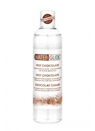 Лубрикант на водной основе с ароматом шоколада HOT CHOCOLATE - 300 мл. - Waterglide - купить с доставкой в Санкт-Петербурге